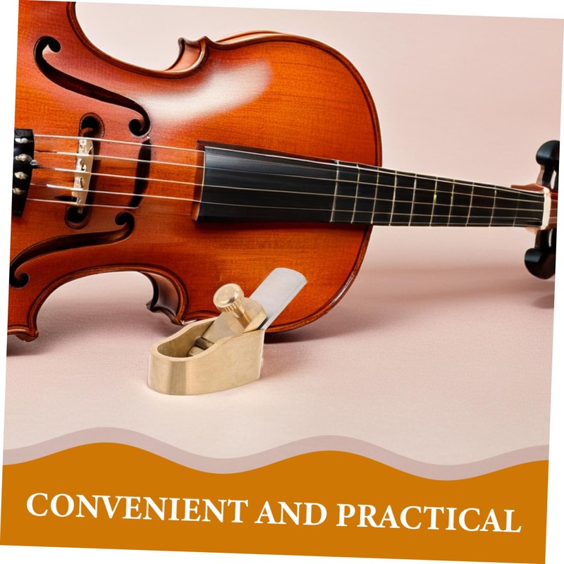 Abaodam Mini Brass Thumb Planer Tool for Violin Making Precision