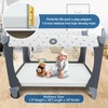 Moonlight Family Pack n Play Mattress Topper, 38x26 1+1 (Foldable