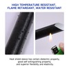 32Feet High Temp Fiberglass Sleeving Automotive Heat Shield Sleeve Silicone