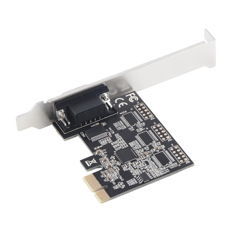 PCI E to RS232 Serial Adapter Card High Speed Transmission