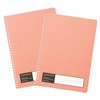 Maruman N477-39 Cocochi B5 Ring Notebook, Light Orange, Set of
