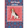 BEST Beagle Dad ever: 6" x 9", 150 pages lined