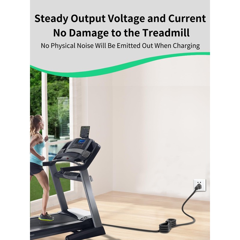 FITE ON AC Power Cord Compatible with DeerRun Walking Pad