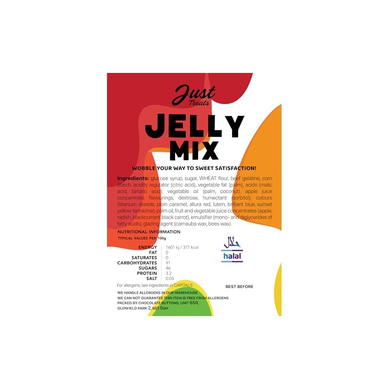 Just Treats Jelly Mix (500g Share Bag)