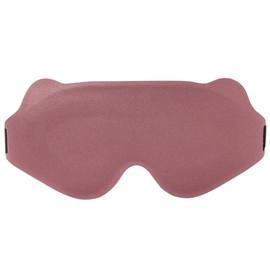 wigmoa NR-S 3D Contoured Sleep Mask, Ultra Soft Memory Foam Eye Mask for Sleeping, 360° Full Light Blocking, No Pressure on Eyes, Adjustable Travel Eye Mask for Airplane, Nap & Meditation. (Pink)