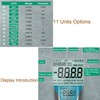 VIVANTECH VA110 Manometer HVAC Gas Pressure Tester Pressure Differential Gauge
