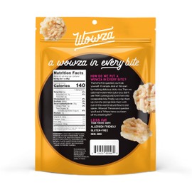 Wowza Buttery Pancake - Healthy Snacks, Mini Rice Cakes, Sticky Rice Crunchy Snack, Low Calorie, Savory Rice Crisp - Ideal Healthy Snack for Adults & Kids, 3.5 oz Bag, 8 Pack