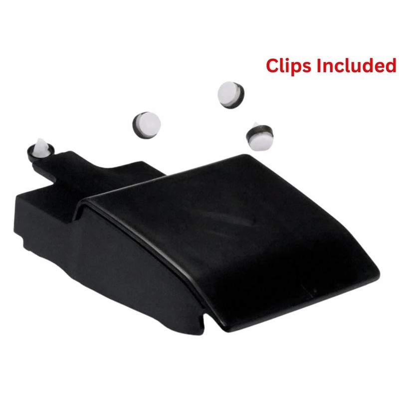 AUTOVIEW Body Trim Panel, Black Plastic, Left Side Under Fuel
