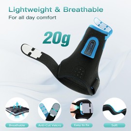 TENICORE Thumb Support Brace for Arthritis Pain & De Quervain's - Ultra Lightweight CMC Thumb Spica Splint for Left or Right Hand, Trigger Thumb, Sprains