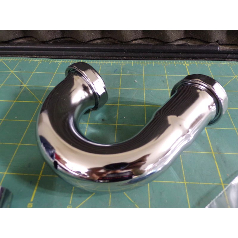 Eastman Stainless Steel P-Trap with Flange 35099 (G)
