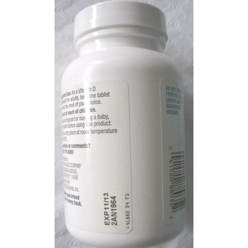 CareOne Vitamin D 1000 IU 200tbl, gluten free 1000 IU