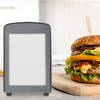 Relaxdays Napkin Dispenser Retro Metal Small Napkin Holder for Ice