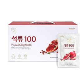 Hurem 휴럼진심 석류100 100mlx24포 Hureum True Heart Pomegranate 100 100mlx24 packs
