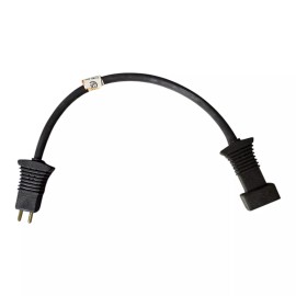 Rainbow Reaxir Vaccuum  Electric Hose Pigtail Cord, Male/Female ends, 11"