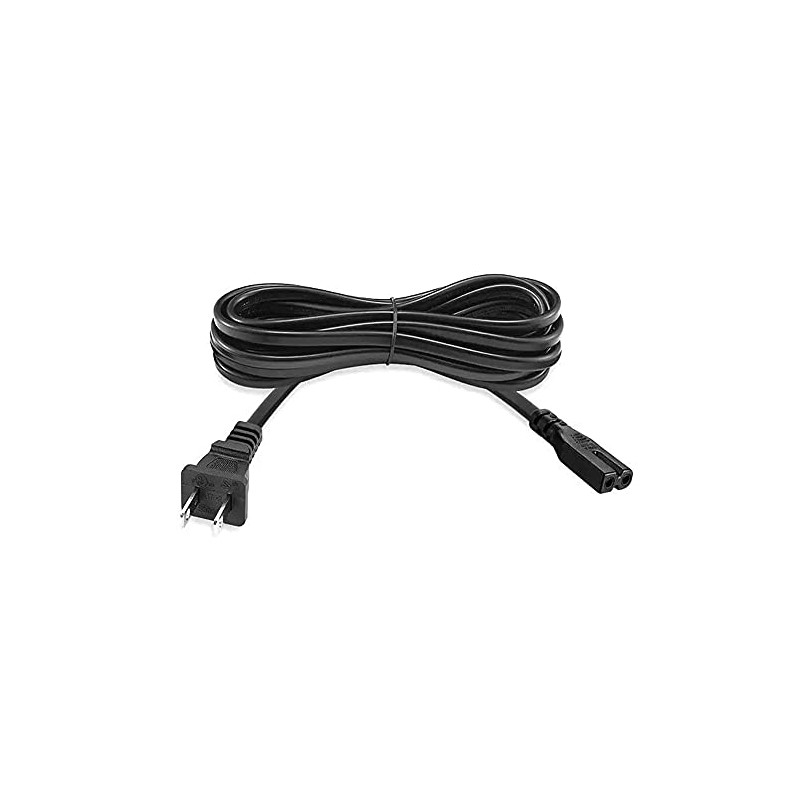2 Prong AC Power Cord Compatible wtih Vizio D/E/M Series