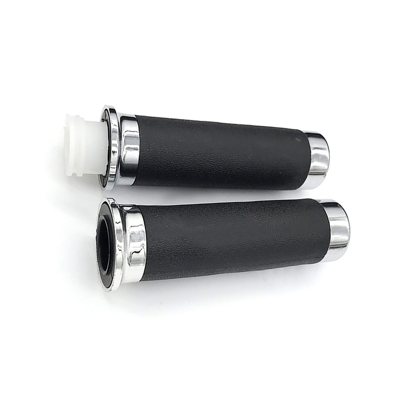 2PCS Motorcycle Throttle Handle Comfortable Grasp Slip Resistant Shockproof Handlebar