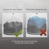 Premium Fine Mesh Laundry Bag - Sturdy White Mesh Material