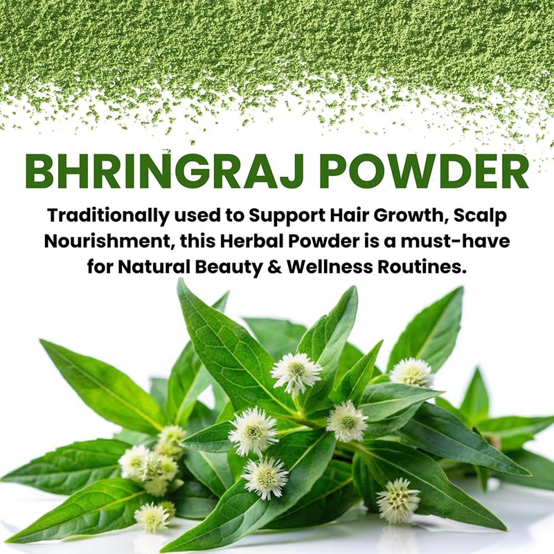 Bhringraj Powder for hair growth 100g | 3.5 oz Hair