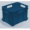 6 x 16 Litre Small Unibox Industrial Stacking Plastic Storage