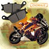 Cnornus Front and Rear Brake Pads for Honda CB 600
