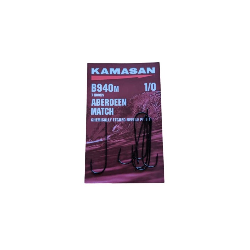 Kamasan B940m Aberdeen Match Hooks - Size 1/0
