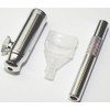 HEADNMORE® Snuff Set #25 HM5 Dispenser Silver + Funnel +