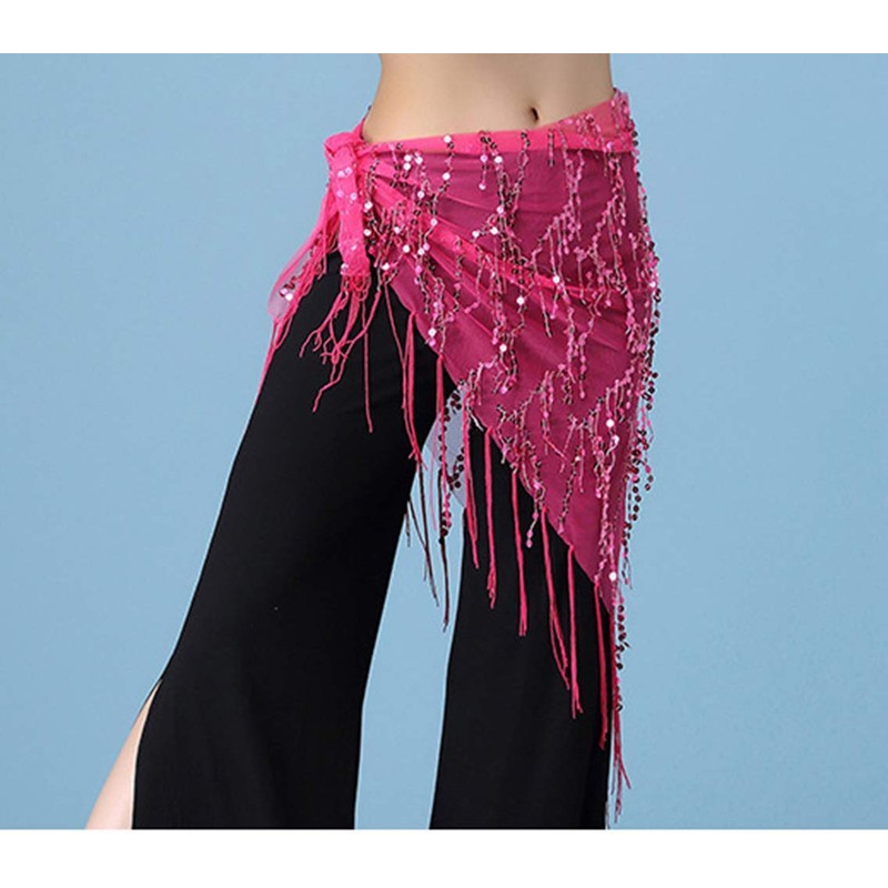 Lauthentic.S - Bufanda de cadera para mujer, con borlas de