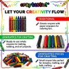 Craytastic! Bulk Unwrapped Crayons Box of 52 (Black) for Crafting,