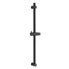 OFFO Shower Slide Bar 28 Inches Adjustable Installation Distance 19-27 Inches with 360° Adjustable Handheld Shower Head Holder for Bathroom, Screw Wall Mounted, Matte Black