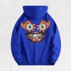 Cartoon Face Graphic Hoodie 100% Cotton US Warehouse 6 ColorsColor: