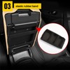 AOMSAZTO Console Covers for 2012-2015 Civic Honda Beige Armrest Cushion