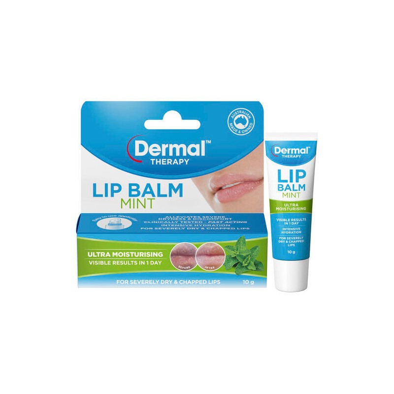 Dermal Therapy Lip Balm Mint 10g