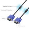 ENUODA Cable VGA azul de 15 pines con conector macho