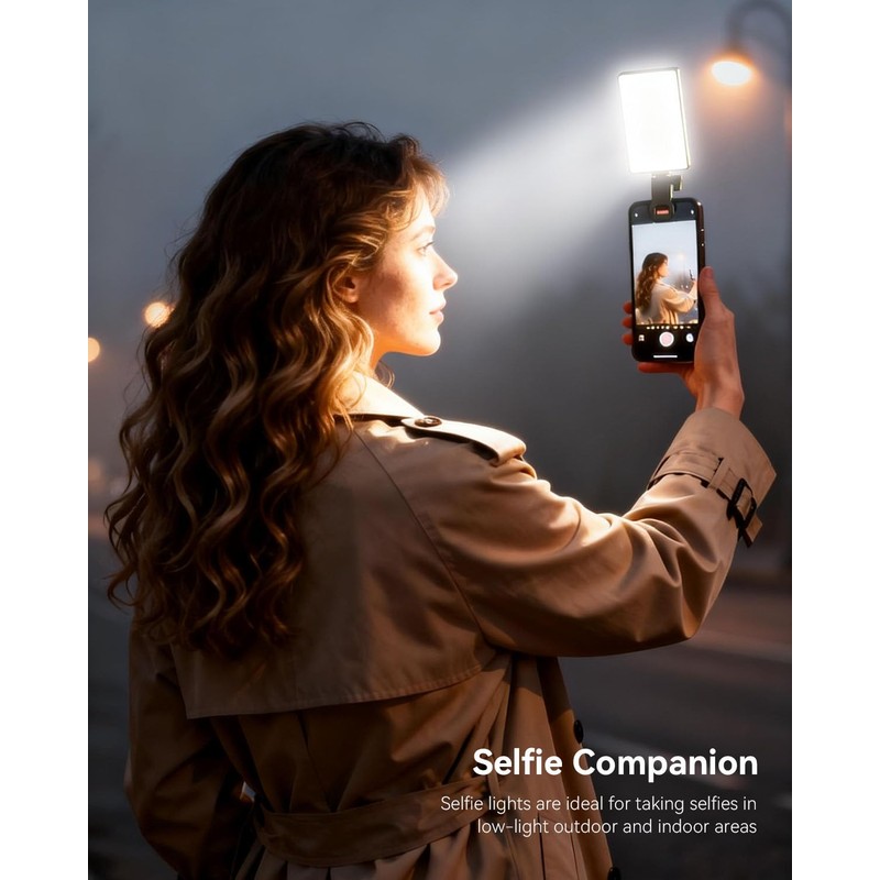 Luce Selfie per Telefono: 90 LED Ring Light di Riempimento