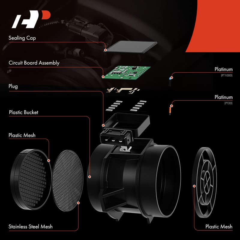 A-Premium Mass Air Flow Sensor Meter MAF Compatible with Hyundai
