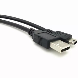 Unbranded/Generic USB 2.0 A Male to Mini-B 5pin Male Data Sync Charge Cable for GPS Cell Phone 2ft