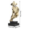 Silence Is A Golden Sculpture Simple Modern Abstract Keep Silent