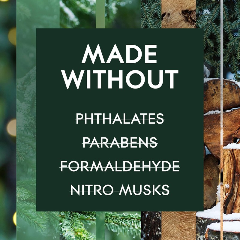 Glade Candle Jar, Air Freshener, Twinkling Pine & Cedar, 3.4