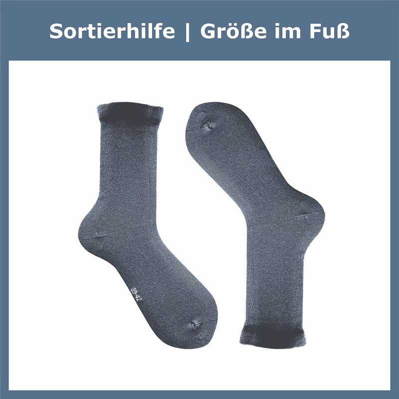 GAWILO Vein Socks for Men (9 Pairs) | Without Rubber