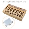 YVOKERN Leather Craft Tool Holder with 46/98 Holes,Professional Leather Punch