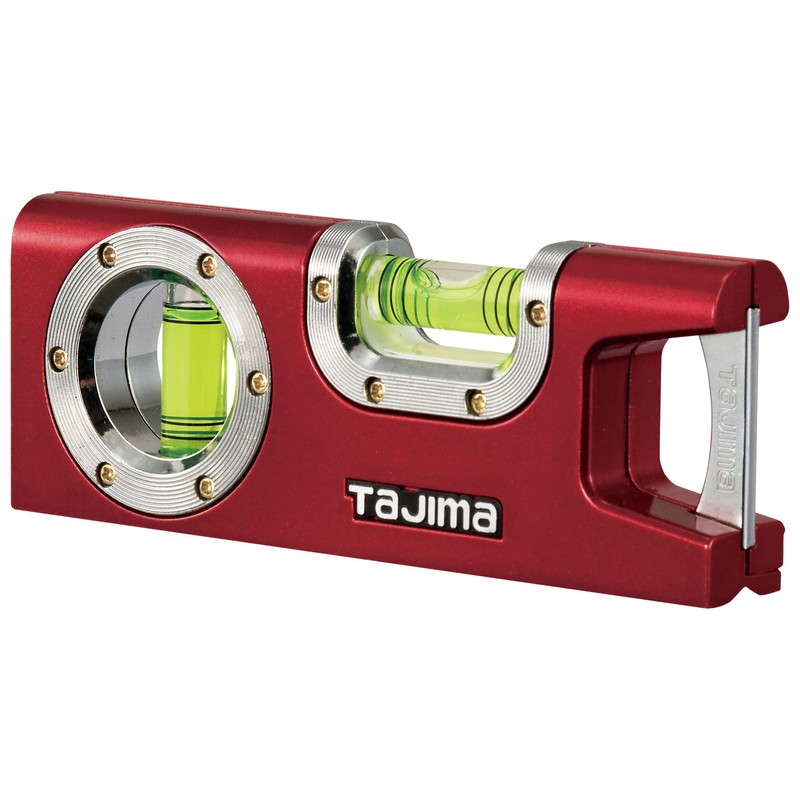 Tajima ML-120 Mobile Level, 4.7 inches (120 mm), Red