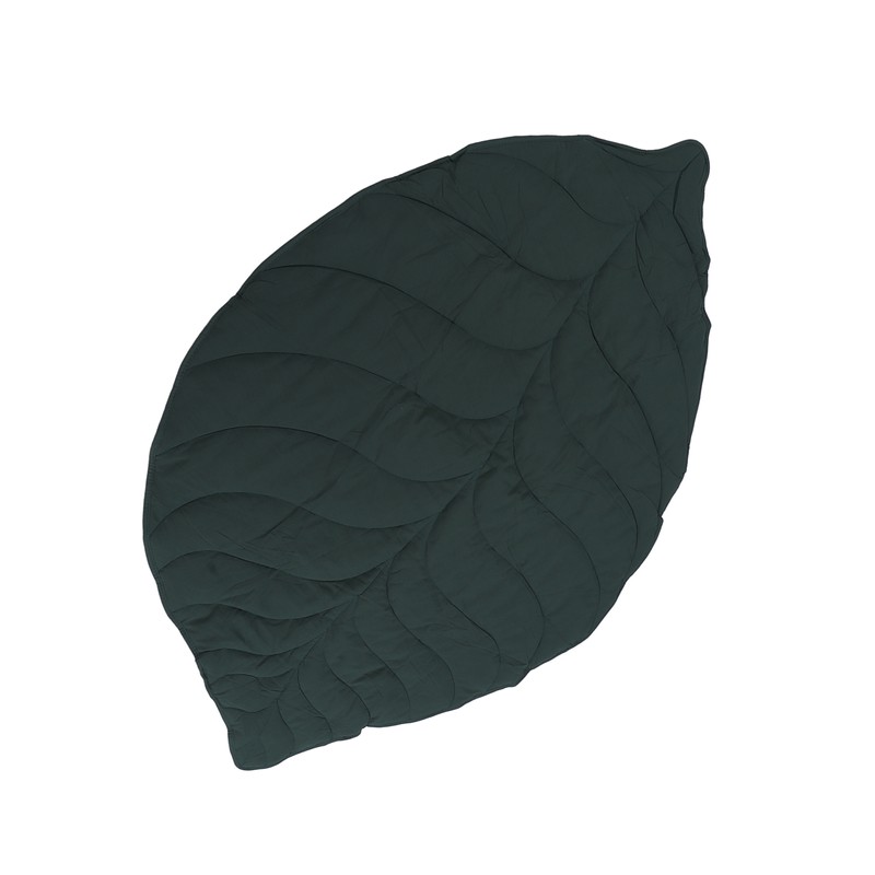Leaf Shaped Rug Multipurpose Soft Comfortable Special Shaped Baby Crawling