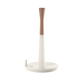 Guzzini - Tierra, Roll&Tear universal kitchen roll holder - milk white, diameter 17 x height 30.4 cm - 180200156