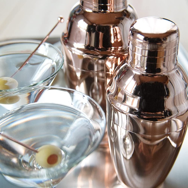 Standard Cocktail Shaker 530ml Pink Gold