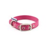 Ancol Nylon Eyelet Collar Raspberry 22-26 cm Size XS