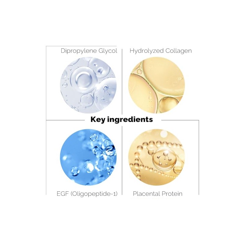PRETTYSKIN Mascarilla De Hidrogel Con Huevo De Caracol Y Placenta