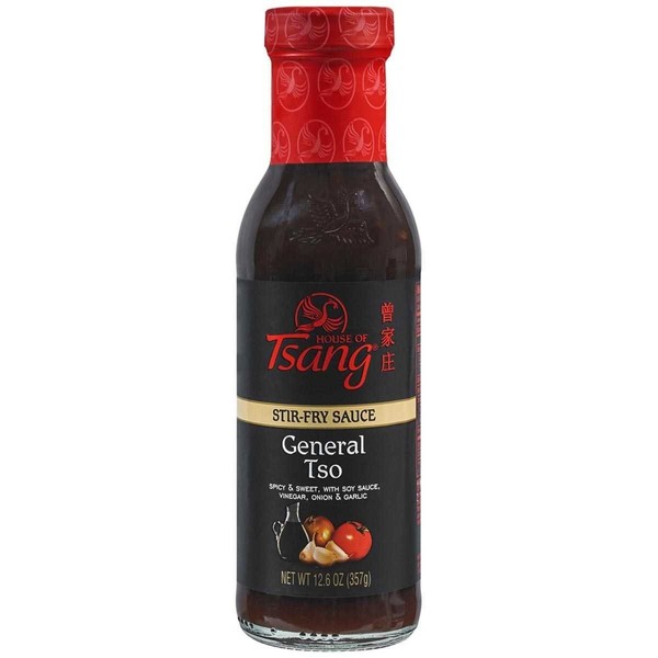 House Of Tsang, Sauce Stirfry Gnrl Tsao Hot, 12.6 Ounce (Pack of 6)