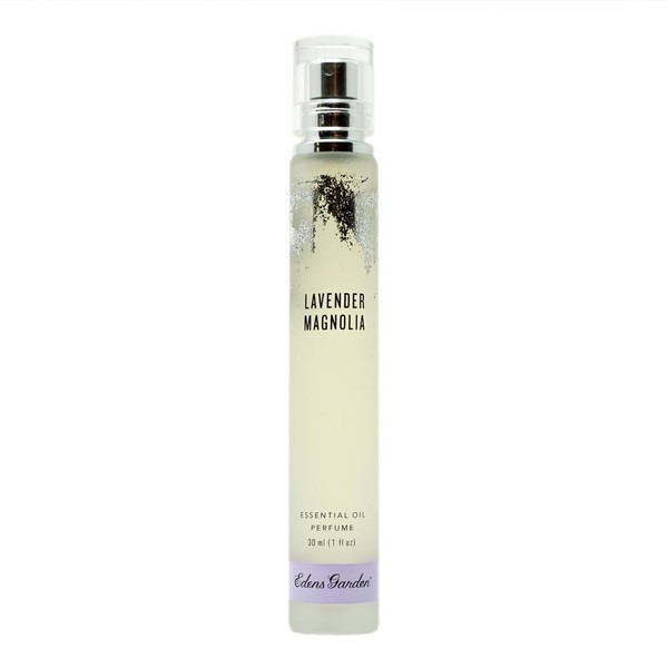 Edens Garden Lavender Magnolia Natural Essential Oil Perfume (Sweet & Floral Aroma), 1 oz