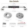 2 Pack Grab Bars for Bathroom, 16 Inch Anti Slip