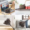 MehelloFeather Ostrich Feather Duster 15Inch Natural Fluffy Handheld Feather Dusters
